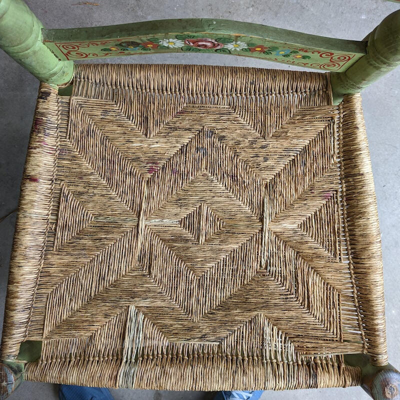 Partial Reweave Mexican Palm Fiber